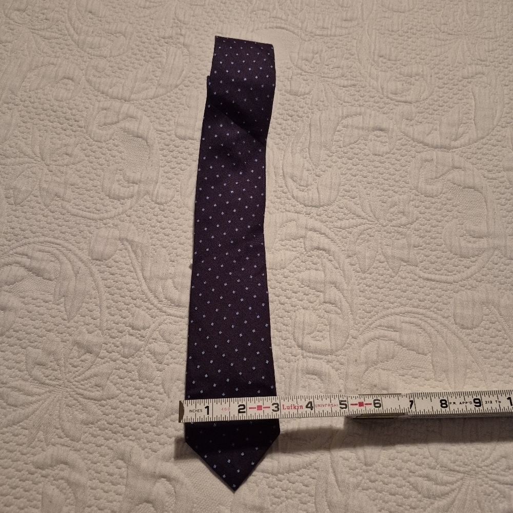 Joseph Abboud men's dark purple with blue block all over design NWT